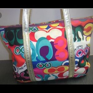 EUC Coach Poppy Tote